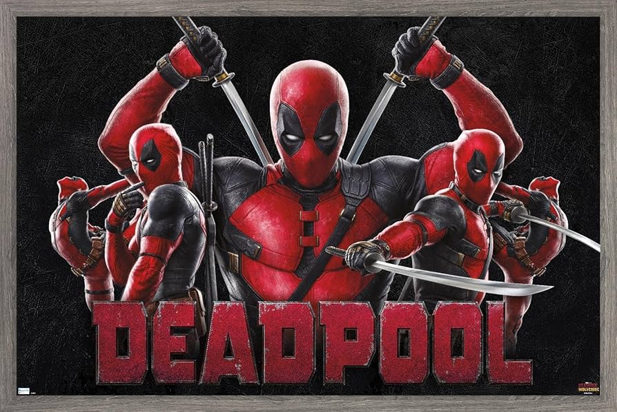 Amazon.com: Trends International Marvel Deadpool & Wolverine ...