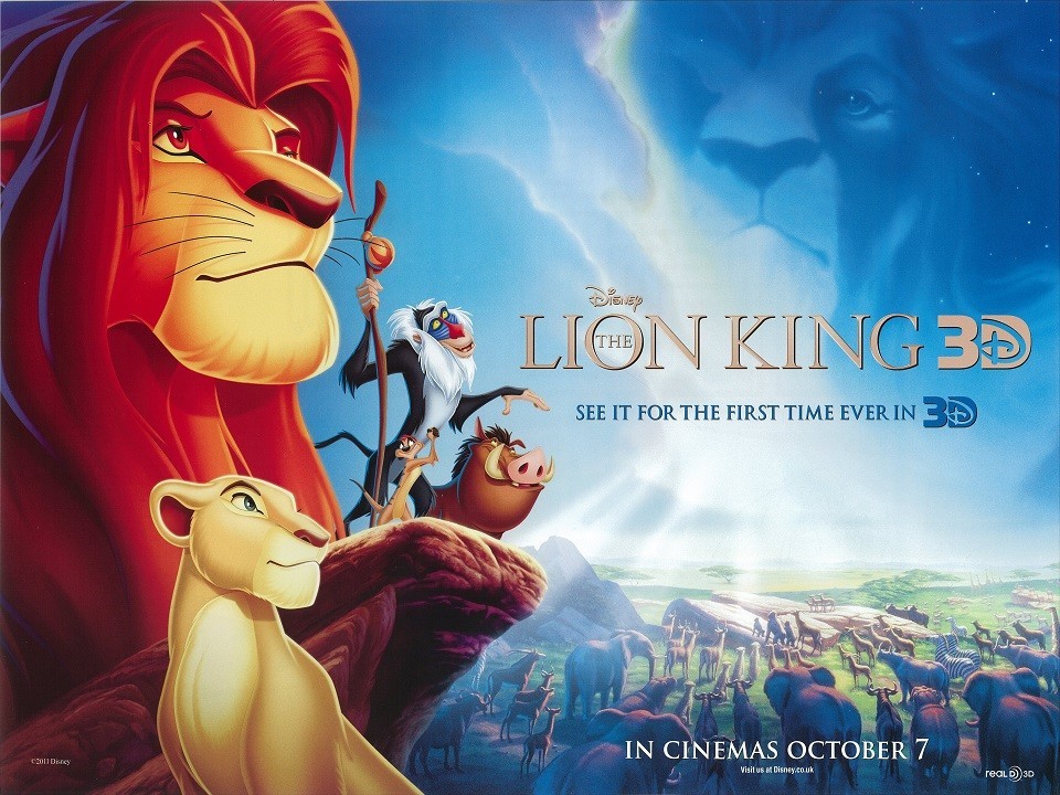 12 Mini Movie Posters - Lion King, Muppets, Spirit, Peter Pan ...